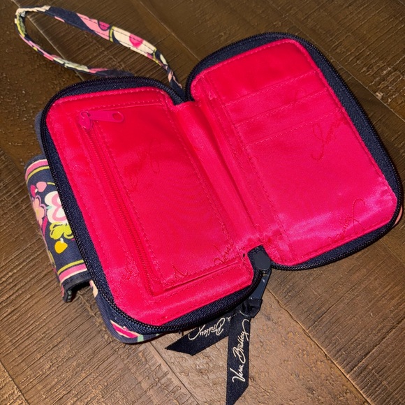 Vera Bradley Multicolor Floral Wristlet - Picture 3 of 6